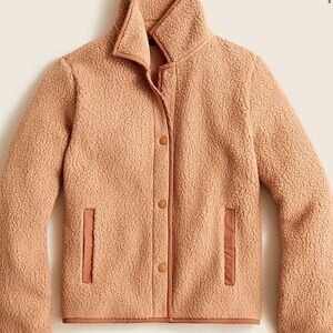 J. Crew Women's Teddy Jacket - Warm Tan